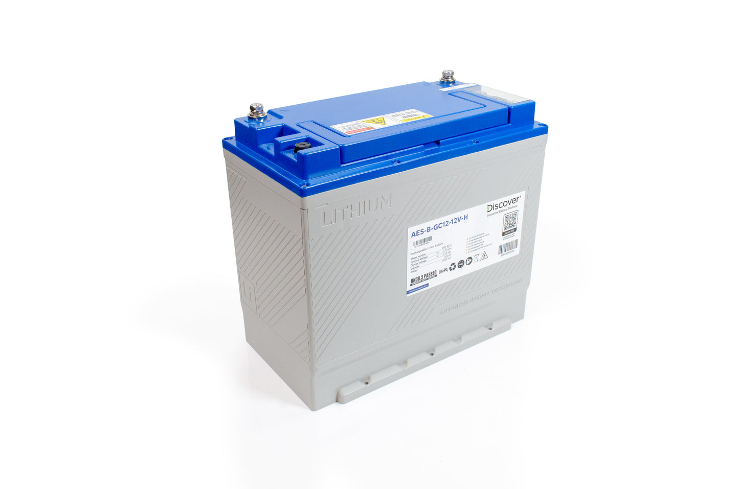 Discover 12v Lithium Blue 200Ah Battery with Heat