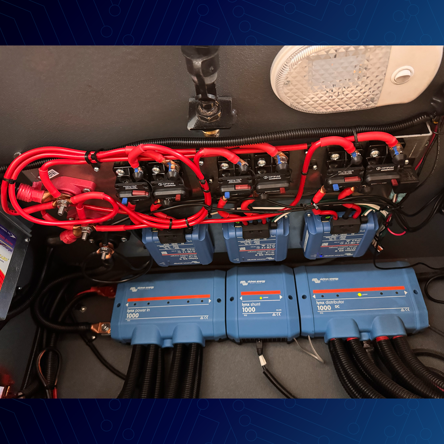 150 Amp DC-to-DC Victron Orion XS Battery Charger Kit for Motorized RVs/Utility Vehicles