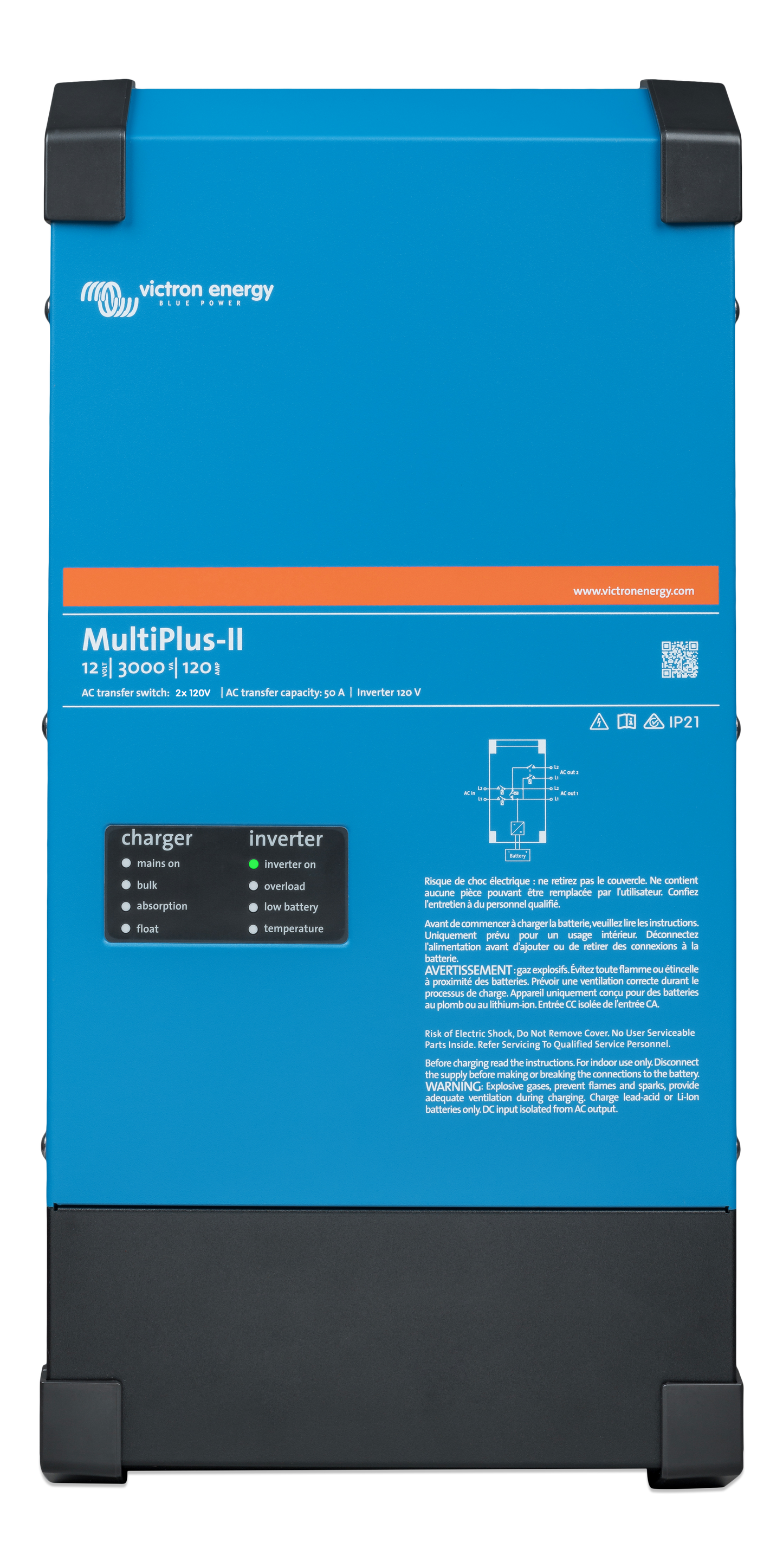Victron MultiPlus-II 2x120V Inverter/Charger