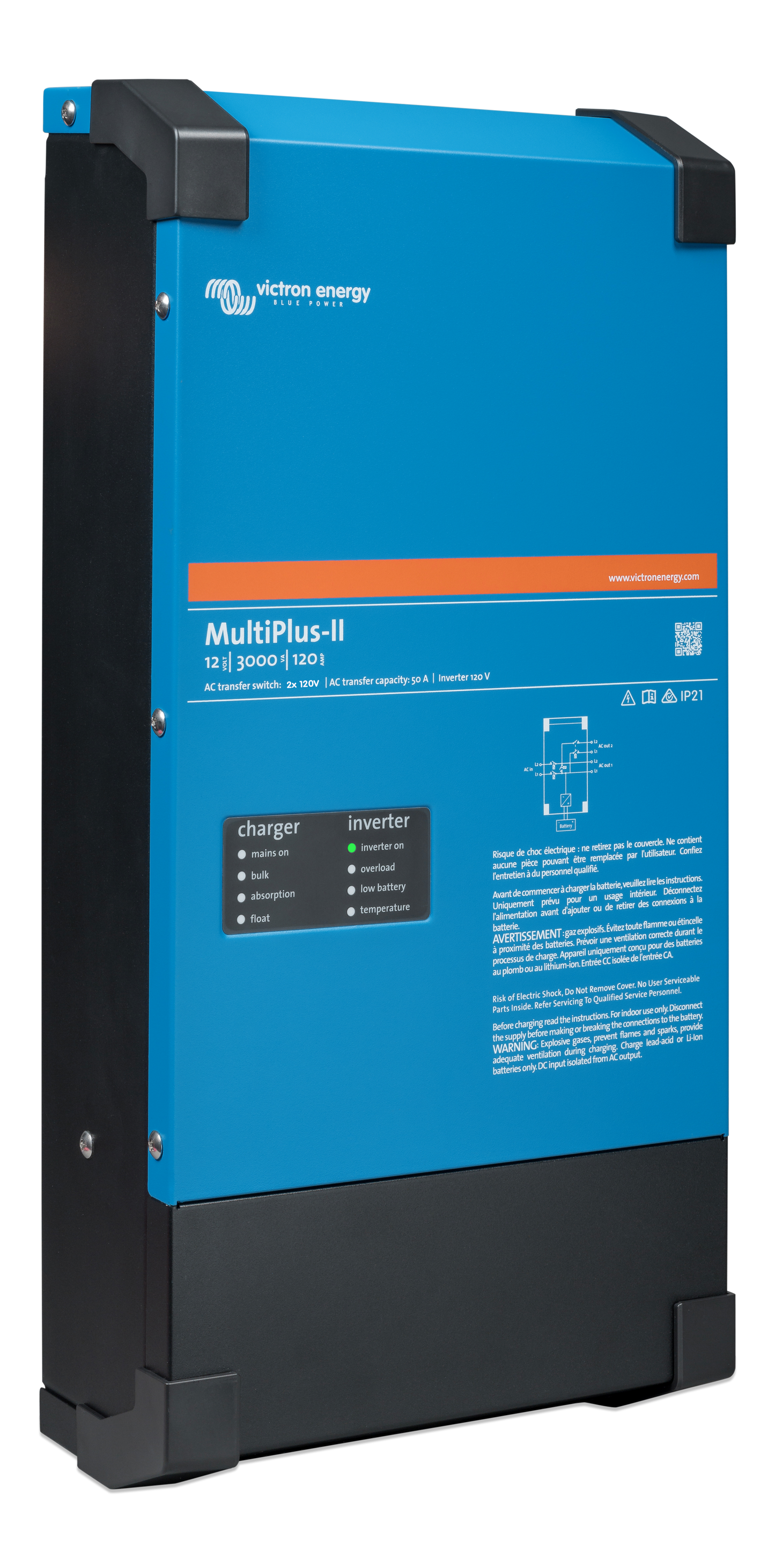 Victron MultiPlus-II 2x120V Inverter/Charger