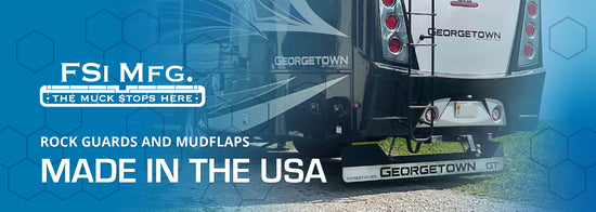 Future-Sales-Manufacturing-Assemblies-creates-original-RV-OEM-rock-guards-mudflaps-face-plates-most-coaches-made-in-the-USA-customized-brushed-mirrored-finishes