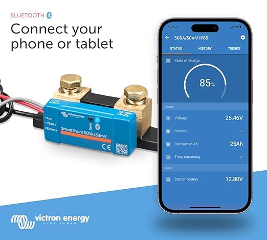 Victron SmartShunt 500A/50mV