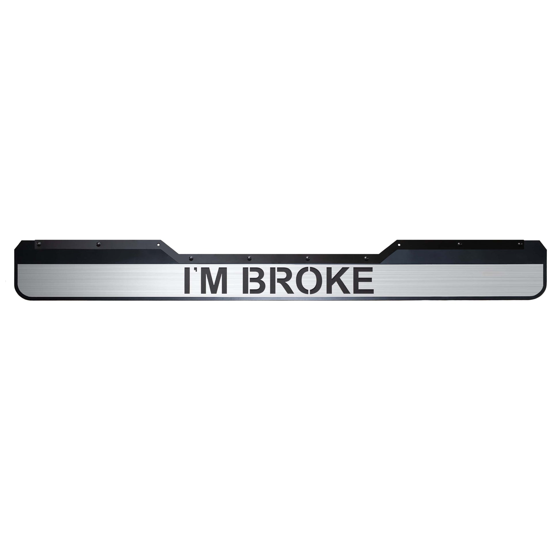 Future-Sales-Build-your-own-custom-Rock-Guard-rubber-size-face-plate-finish-symbol-font-text-Mirror-Finish-Brushed-Top-Bars-Backer-Plate-MFR-CUSTOM