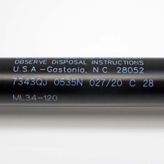 Future-Sales-Stabilus-Strut-ML-34-120-7343QJ-Replacement-extra-large-door-Extended-Length-20-Compressed-12-Dimensions-8mm-rod-18mm-tube-Newton-0535N-Force-120-lbs-Accommodates-10mm-ball-socket-side
