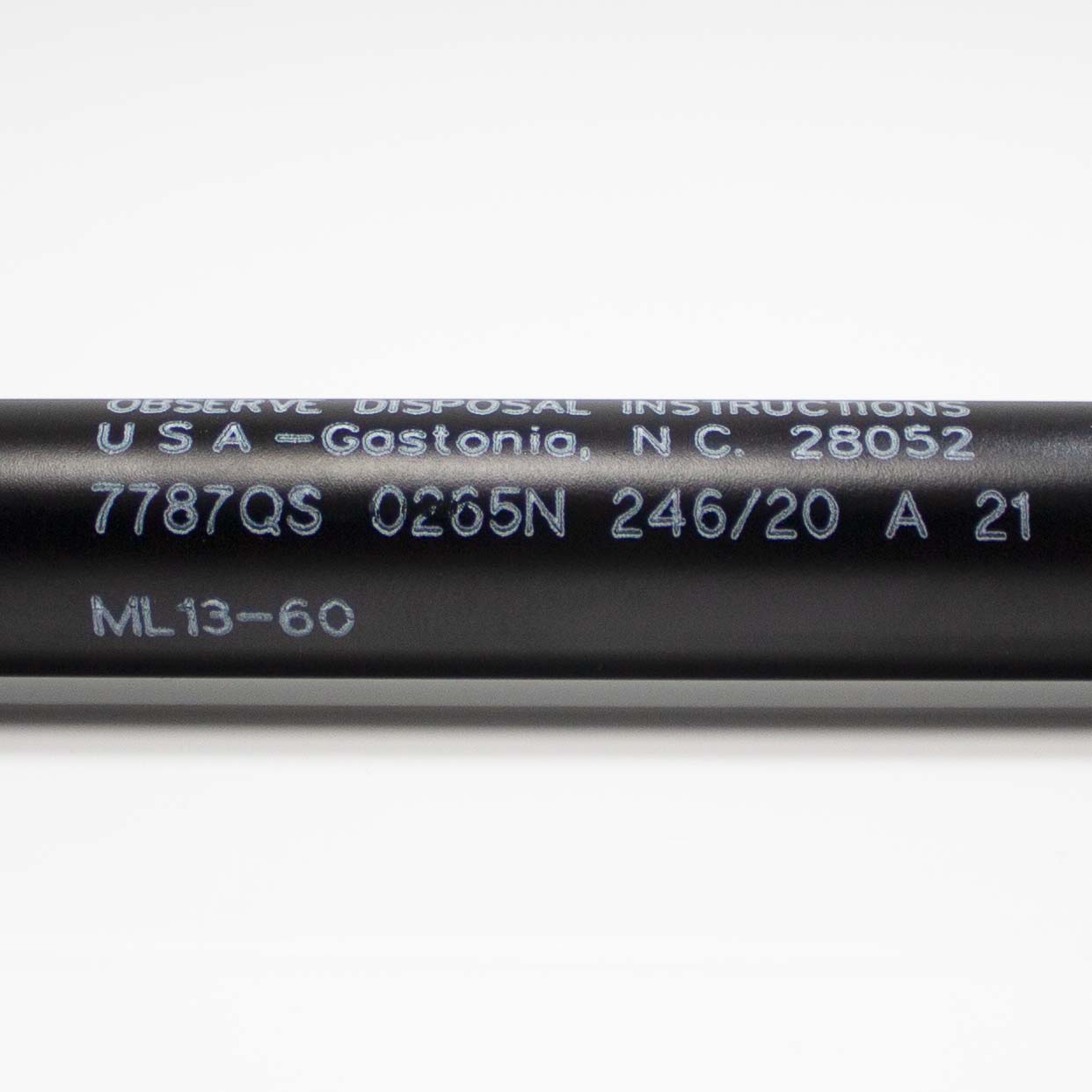 Future-Sales-Stabilus-Strut-ML-13-60-7787QS-OEM-Replacement-large-RV-door-Extended-Length-15-Compressed-9.5-Dimensions-6mm-rod-15mm-tube-Newton-0265N-Force-60-lbs-Accommodates-10mm-ball-socket-Side