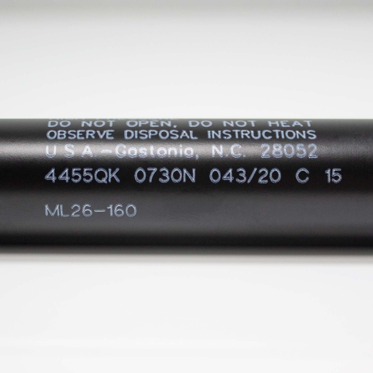 Future-Sales-Stabilus-Strut-ML-26-160-4455QK-Replacement-bed-storage-Extended-Length-26.97-Compressed-15.16-Dimensions-10mm-rod-22mm-tube-Newton-0730N-Force-160-lbs-Accommodates-10mm-ball-socket-side