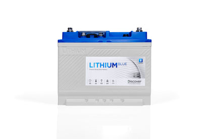 Discover 12v Lithium Blue 100Ah Battery with Heat