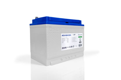 Discover 12v Lithium Blue 100Ah Battery with Heat