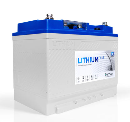 Discover 12V Lithium Blue 100Ah Battery with Heat