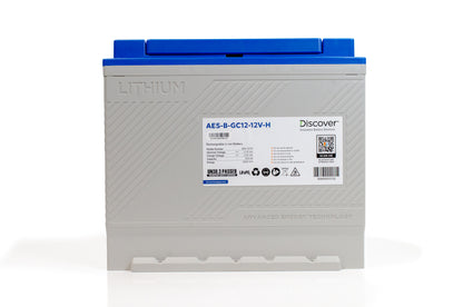 Discover 12v Lithium Blue 200Ah Battery with Heat