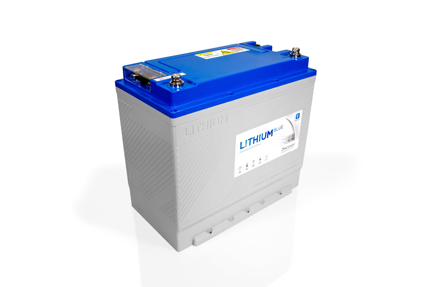 Discover 12v Lithium Blue 200Ah Battery with Heat