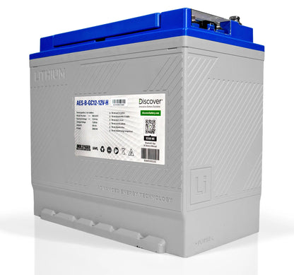 Discover 12V Lithium Blue 200Ah Battery with Heat