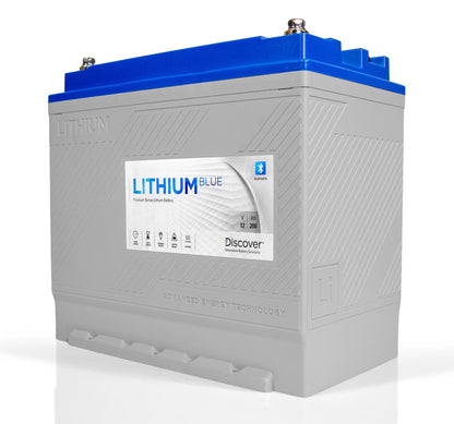 Discover 12V Lithium Blue 200Ah Battery with Heat