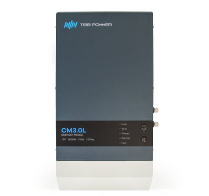 TBB CM3.0L Inverter Charger for 120 Amp Battery, 120V, 3000VA 12-Volt