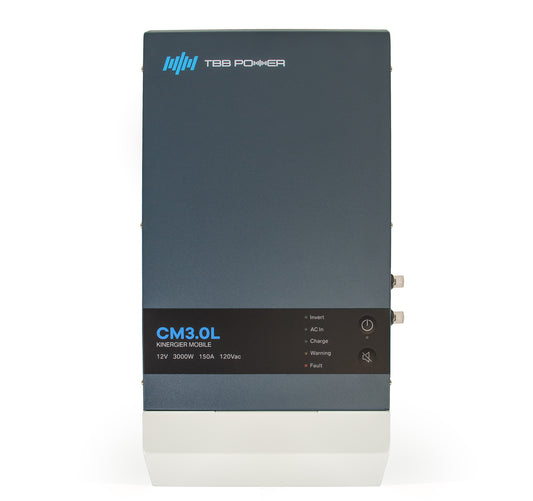 TBB CM3.0L Inverter Charger for 120 Amp Battery, 120V, 3000VA 12-Volt