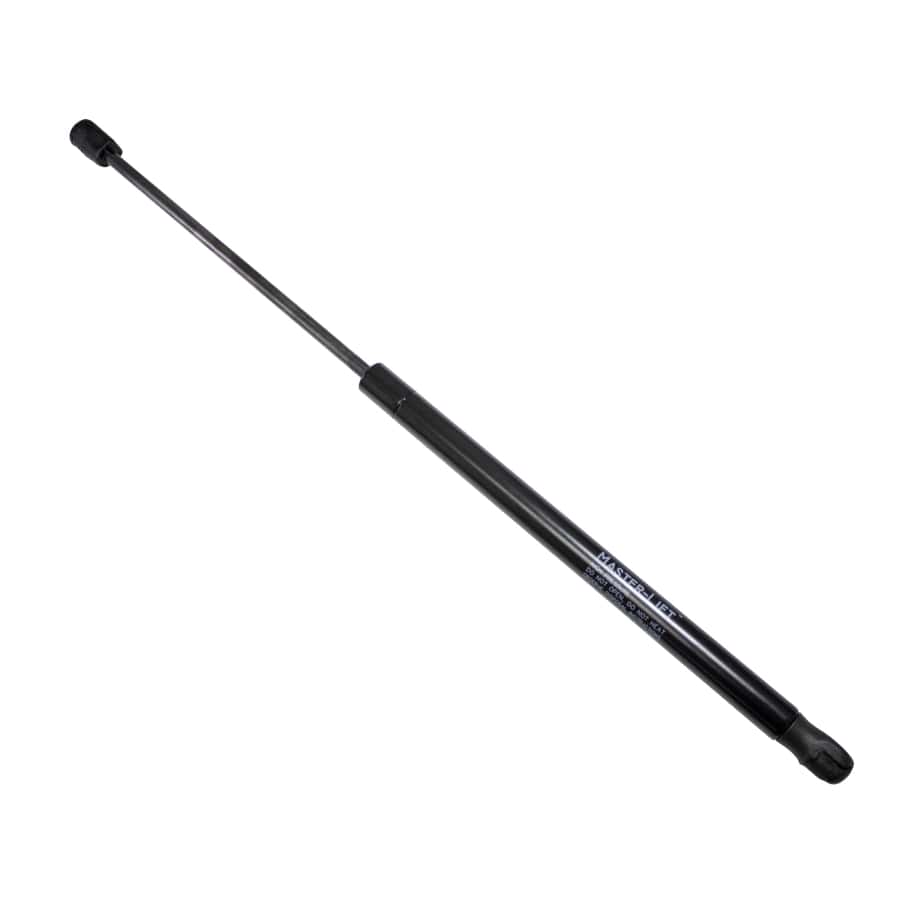 Stabilus Strut - ML 34-40 (4525QV) Replacement for side swing door.  Extended Length: 20.00"  Compressed: 12.00”  Dimensions: 8mm (rod) x 18mm (tube)  Newton: 0180N  Force: 40 lbs  End Fitting: Accommodates a 10mm ball socket