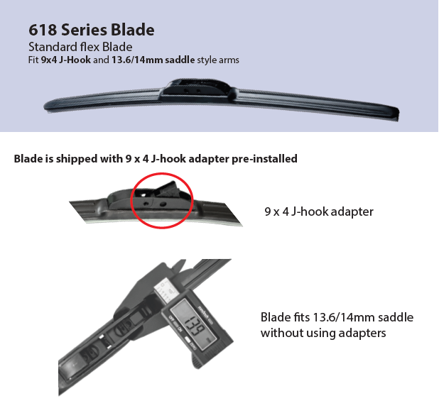 Wiper Blade - 28" Standard Flex