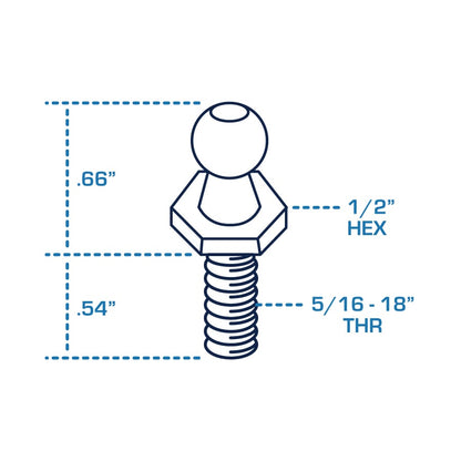 Diagram-HS-101-Hibshman-Machine-Products-Ball-Stud-69BS-HS-101-10mm-Length-1.2-Shank-9/16-Thread-5/16