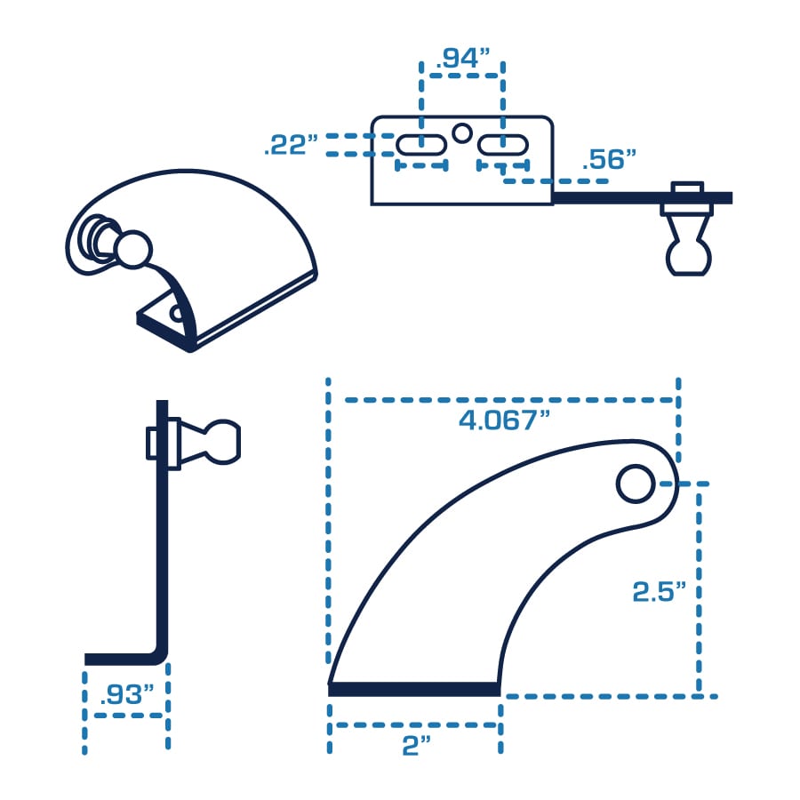 Diagram-SB-157-Hibshman-Machine-Products-Banana-Bracket-Right-Hand-Side