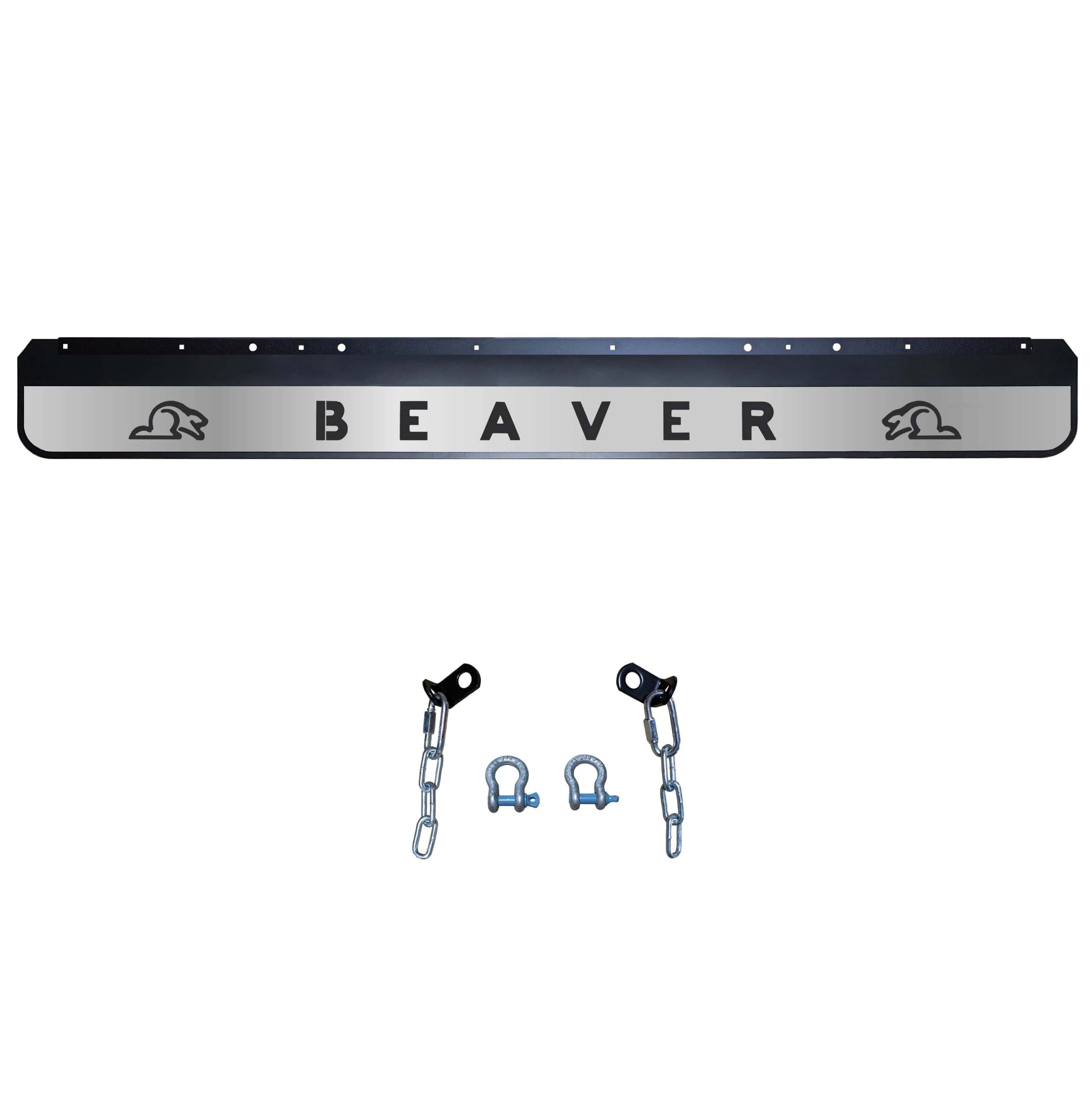 Future-Sales-Rock-Guard-BEAVER-12-inch-mirror-finish-Straight-MFR-B-12S-hardware