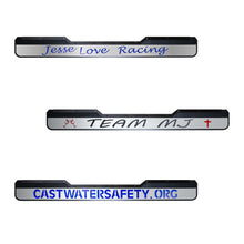 Future-Sales-Build-your-own-custom-Rock-Guard-rubber-size-face-plate-finish-symbol-font-text-Mirror-Finish-Brushed-Top-Bars-Backer-Plate-MFR-CUSTOM