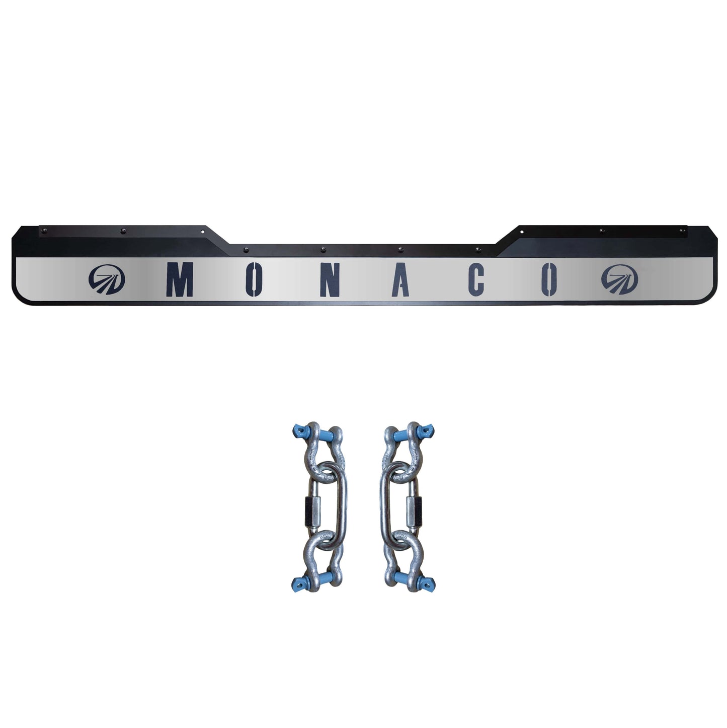 Future-Sales-Rock-Guard-MONACO-12-inch-Notched-Monaco-Rock-Guard-MFR-M-03N-12-by-95-Center-Notch-Mirror-Finish-hardware