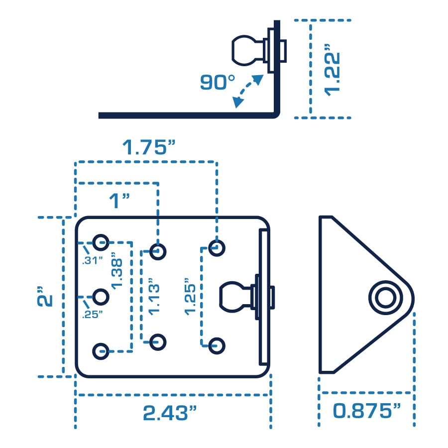 Diagram-SB-132R-Hibshman-Machine-Products--90-Degree-Bracket-7-Hole-2.42-inches-by-2-by-0.915-angled